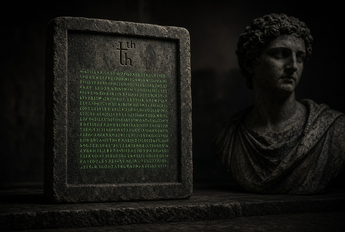 Ordinals on stone